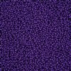 22 Grams of 11/0 Matte Opaque Purple Terra Intensive Seed Beads