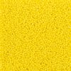 22 Grams of 11/0 Matte Opaque Yellow Terra Intensive Seed Beads