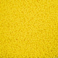 50 Grams of 11/0 Opaque Yellow Terra Intensive Seed Beads