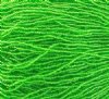 1 Hank of 11/0 Transparent Light Green Seed Beads