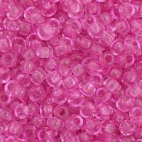 50 Grams of 11/0 Transparent Dyed Violet Seed Beads
