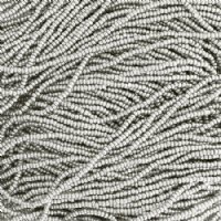 10 Grams 13/0 Charlotte Seed Beads - Metallic Grey Terra