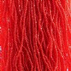 10 Grams 13/0 Charlotte Seed Beads - Transparent Red