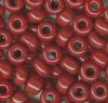 50g 2/0 Opaque Brick Red Seed Beads