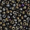 20 Gram Vial of 2/0 Opaque Brown AB Seed Beads