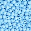 20 Gram Vial of 2/0 Opaque Light Blue Seed Beads