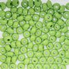 20 Gram Vial of 2/0 Opaque Light Green Seed Beads