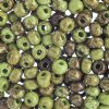 20 Gram Vial of 2/0 Opaque Light Green Travertine Seed Beads 