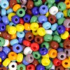 20 Gram Vial of 2/0 Opaque Mix Seed Beads