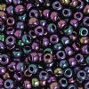 20 Gram Vial of 2/0 Opaque Purple AB Seed Beads
