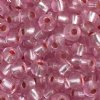 20 Gram Vial of 2/0 Silver Lined Light Pink Seed Beads