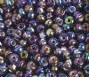 20 Gram Vial of 2/0 Silver Lined Grey AB Seed Beads