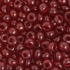 20 Gram Vial of 2/0 Transparent Garnet Seed Beads