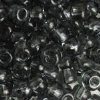 20 Gram Vial of 2/0 Transparent Grey Seed Beads
