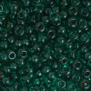 20 Gram Vial of 2/0 Transparent Teal Seed Beads