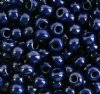 25g of 32/0 Opaque Dark Royal Blue Seed Beads