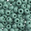 25g of 32/0 Opaque Turquoise Green Seed Beads
