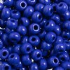 25g of 32/0 Opaque Royal Blue Seed Beads
