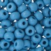 25g of 32/0 Opaque Turquoise Blue Seed Beads