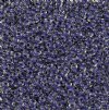 22 Grams 6/0 Terra Intensive Purple Lined Crystal Seed Beads