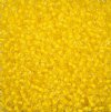 22 Grams 6/0 Terra Intensive Yellow Lined Crystal Seed Beads