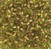 50g 6/0 Transparent Copper Lined Olivine