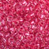 50g 6/0 Terra Pink Pearl Lined Crystal Seed Beads