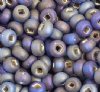 50g 6/0 Silver Lined Matte Royal Blue Iris Seed Beads