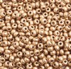50g 6/0 Matte Metallic Gold Seed Beads