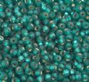 50g 6/0 Silver Lined Matte Teal