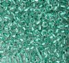 50g 6/0 Metallic Teal Lined Crystal 