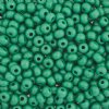 50g 6/0 Opaque Medium Dark Emerald Green Seed Beads