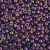 50g 6/0 Opaque Purple Iris Seed Beads