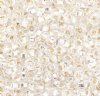 50g 6/0 Crystal Silver Lined