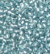 50g 6/0 Light Blue Silver Lined