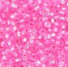 50g 6/0 Rose Silver Lined