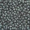 50g 6/0 Tahitian Green Terra Pearl Seed Beads