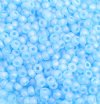 50 g 6/0 Transparent Iris Matte Light Aqua