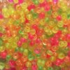 50g 6/0 Transparent Matte Neon Seed Bead Mix