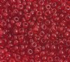 50g 6/0 Transparent Red