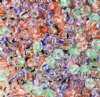 50g 6/0 Transparent Crystal Striped Multi Mix