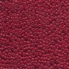 50g 8/0 Opaque Dark Red Seed Beads 