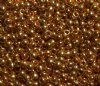 50g 8/0 Metallic Gold Seed Beads