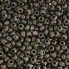 50g 8/0 Black Travertine Seed Beads