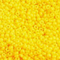 50g 8/0 Opaque Golden Yellow Seed Beads