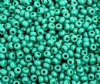 50g 8/0 Opaque Medium Green Seed Beads