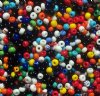 50g of 8/0 Opaque Multi Mix Seed Beads