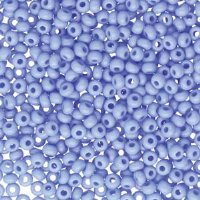 50g 8/0 Opaque Pale Blue Seed Beads