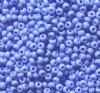 50g 8/0 Opaque Pale Powder Blue Seed Beads