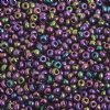 50 Grams of 8/0 Metallic Purple Iris Seed Beads